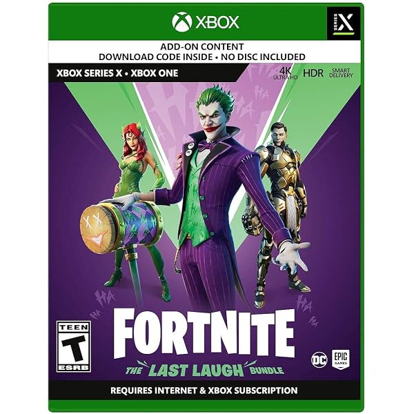 FORTNITE: ラスト・ラバンダル Amazon.com: Fortnite: The Last Laugh Bundle (Xbox One/Series X